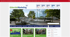 Desktop Screenshot of guetersloh-marketing.de